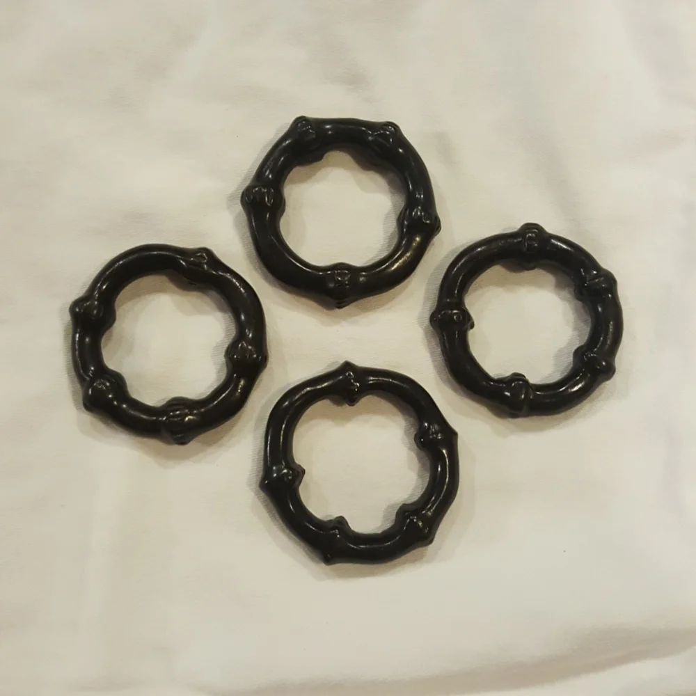 COPY - Pottery Barn oil rubbed bronze napkin rings